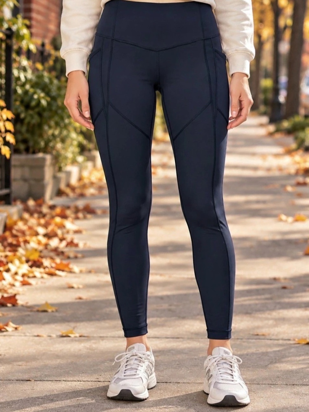Lululemon All The Right Places Pant II 28” Leggings | Size 6 | Deep Navy